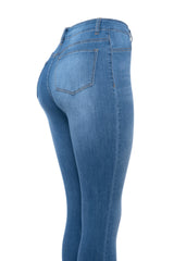 High Waisted Boot Cut Jeans