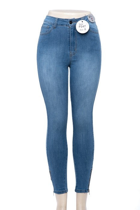 High Waisted Skinny Jeans