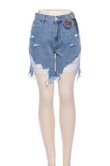 High Waisted Boyfriend Short