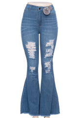 High Waisted Flare Jeans