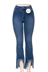 High Waisted Boot Cut Jeans