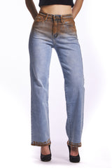 High Waisted Relaxed Jeans