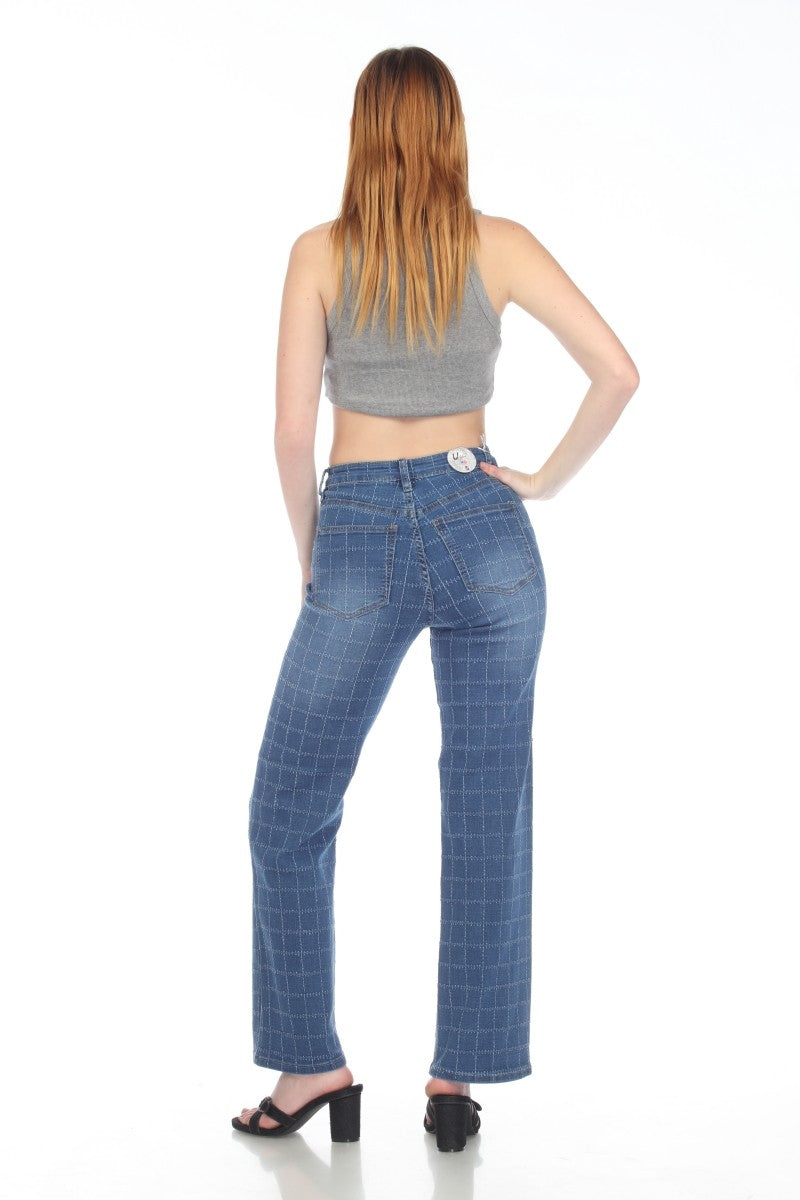 High Waisted Relaxed Jeans