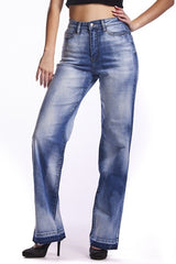 High Waisted Relaxed Jeans